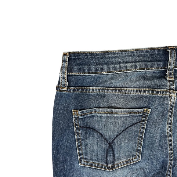 Calvin Klein Dark Washed Mid Rise Ultra Skinny Jeans Women’s Petite Size 6 x 29 - Picture 5 of 5